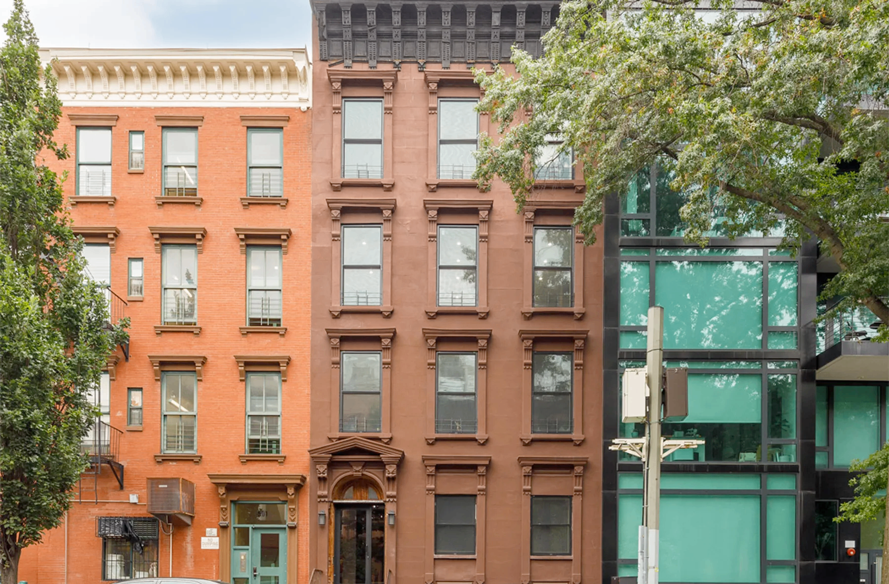 Brooklyn brownstone building under Castro & Co. management